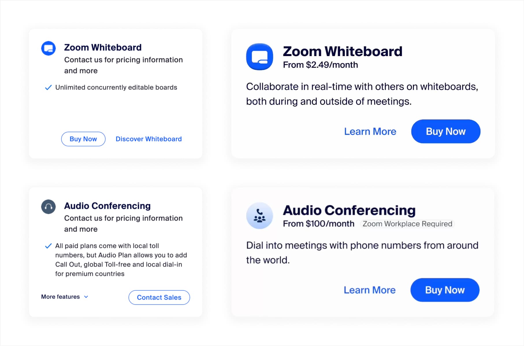 Before and after copy comparison